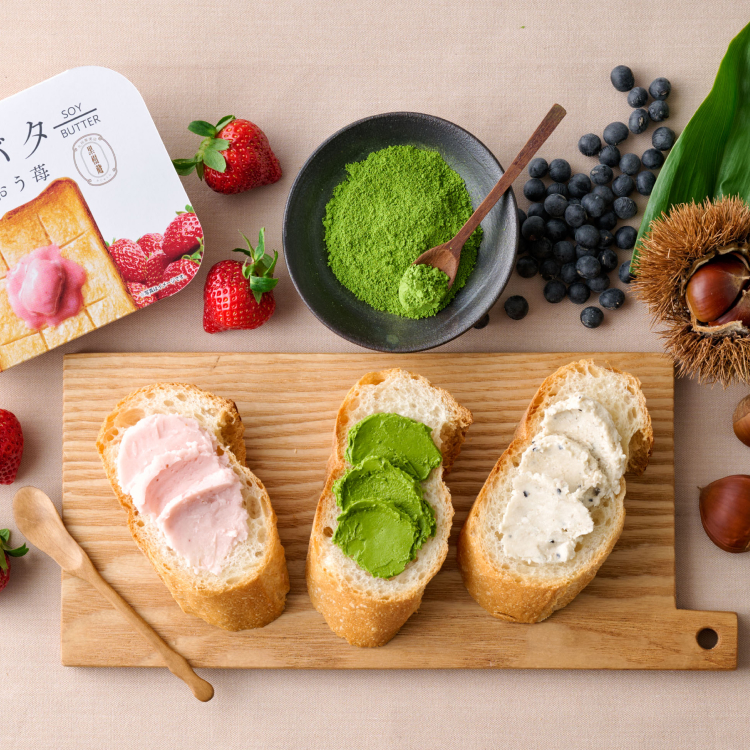 果樹蔵 大豆バター（栗黒豆）	