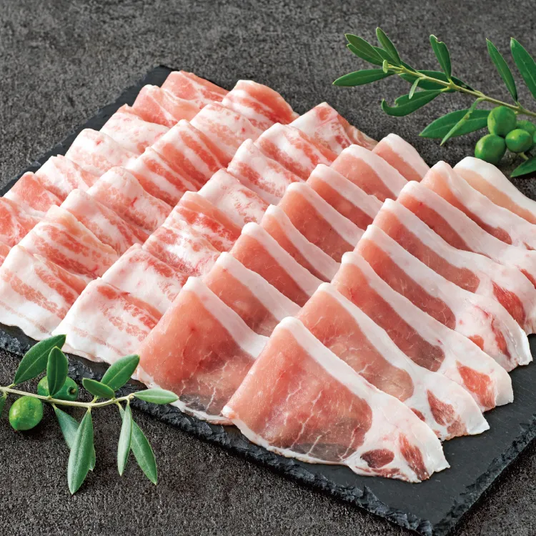 霧島オリーブ赤豚 うまだししゃぶしゃぶセット
