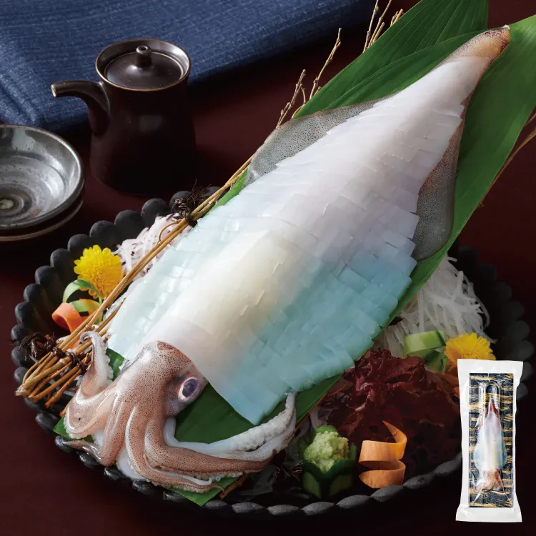 剣先いか姿造り