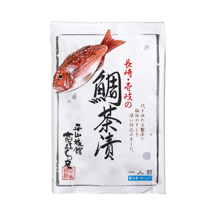 ＼3個以上で5％OFF！／長崎・壱岐の鯛茶漬け1人前50g