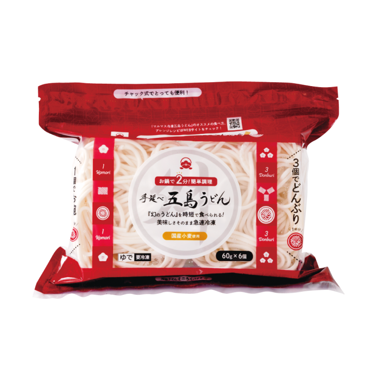五島うどん七椿ミニ6食入り