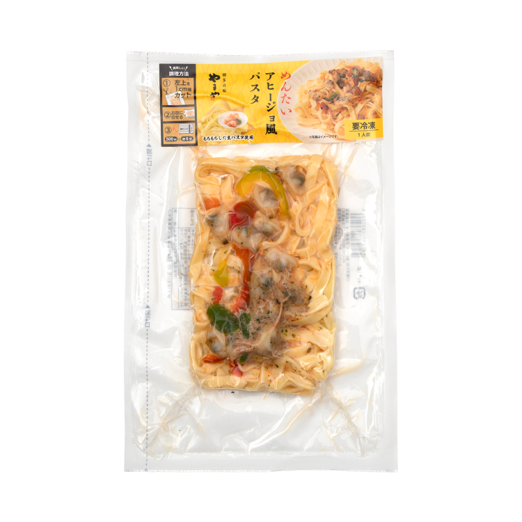 めんたいアヒージョ風パスタ 1人前