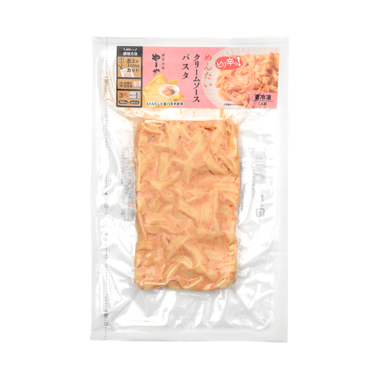 ピリ辛めんたいクリームパスタ 1人前
