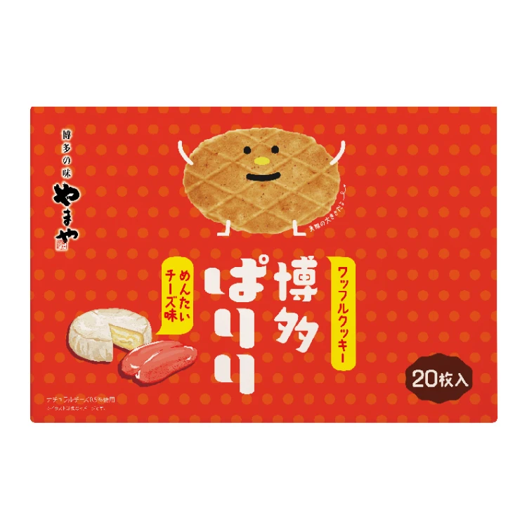 明太チーズワッフルクッキー 博多ぱりり 20枚入