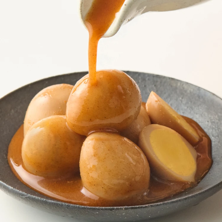 明太子味のうずらのたまご めんたま