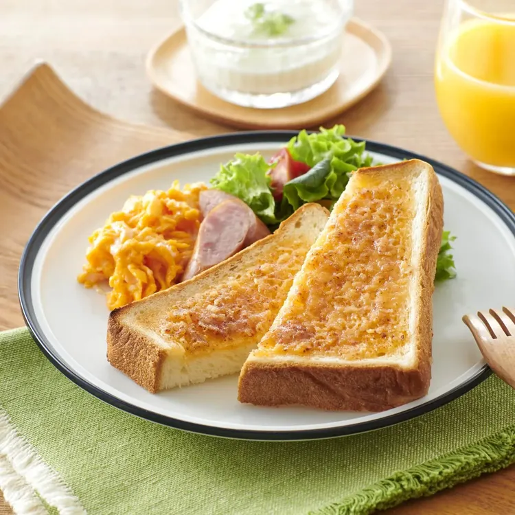 塗って焼いたら明太トースト