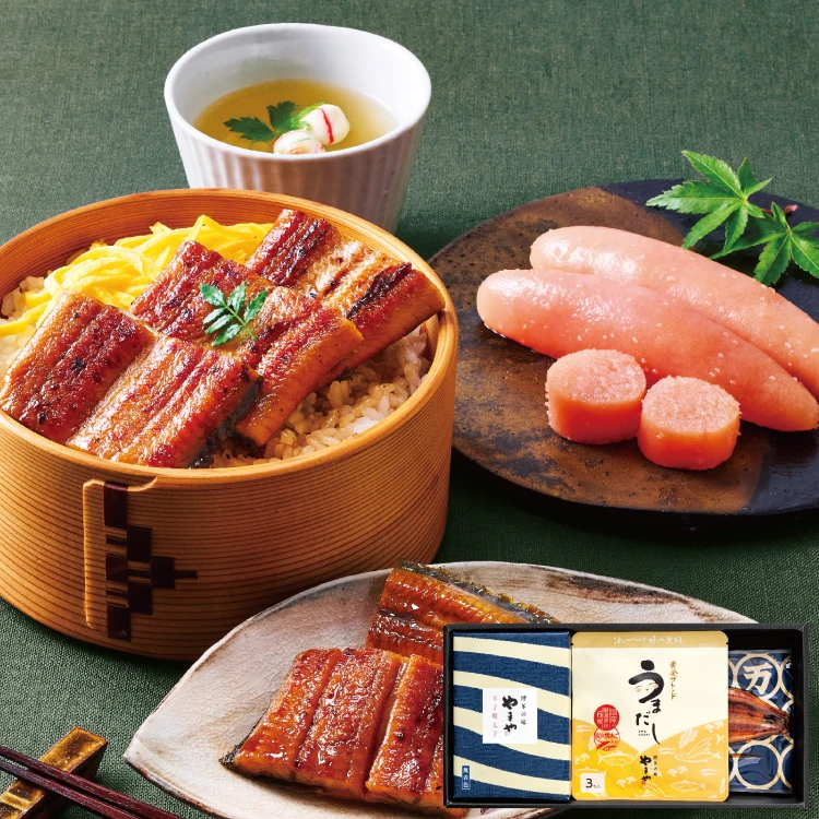 美味・うなぎセット（梅水引付き）
