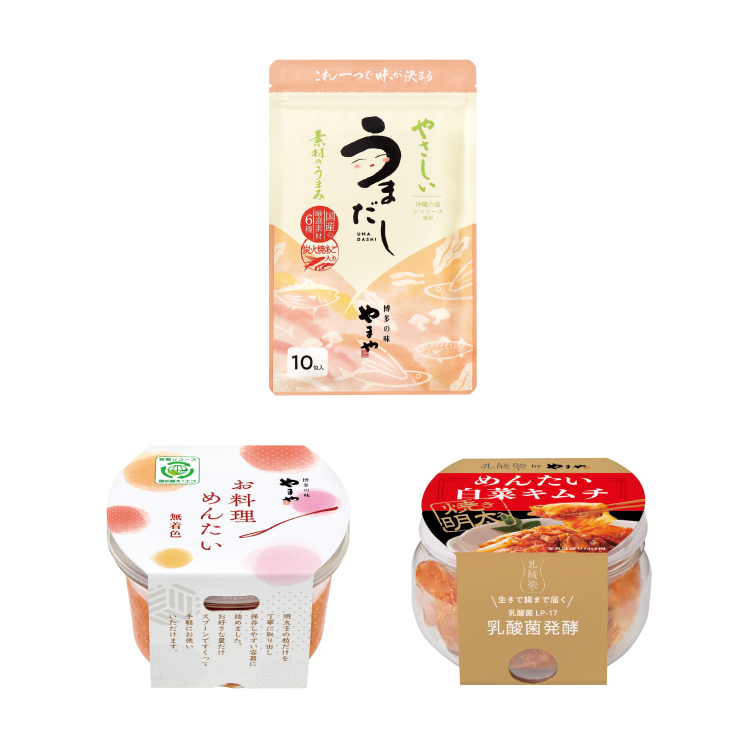 エコ福袋(明太・うまだし・キムチ)	