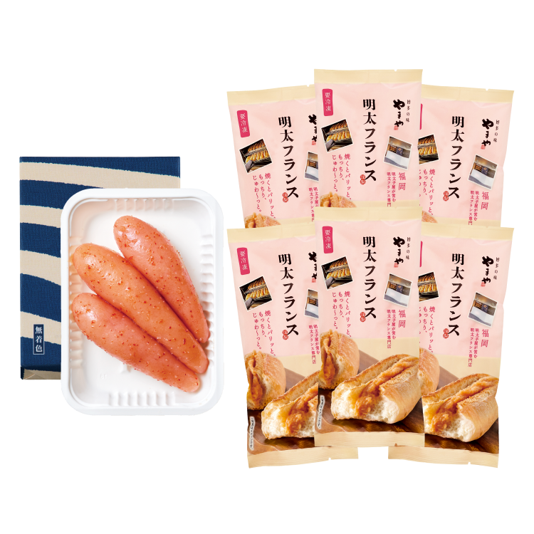 母の日 美味100g明太フランス6本セット	