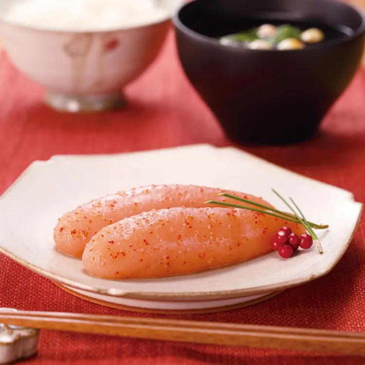 美味 辛子明太子[中辛]300g(樽入)