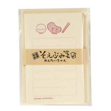 そえぶみ箋　めんたいちゃん