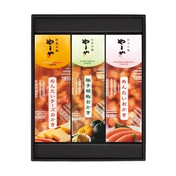 やまや おかき〈3種詰め合わせ〉