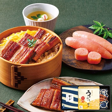 美味・うなぎセット（梅水引付き）