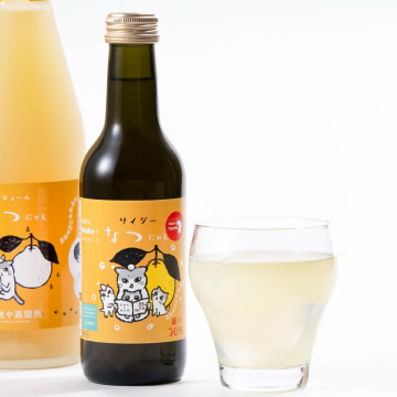 やまやにゃん日向夏サイダー240ml
