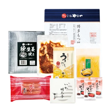 冬の感謝セットA 博多もつ鍋あごだし醤油味