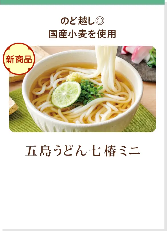 五島うどん 七椿 ミニ