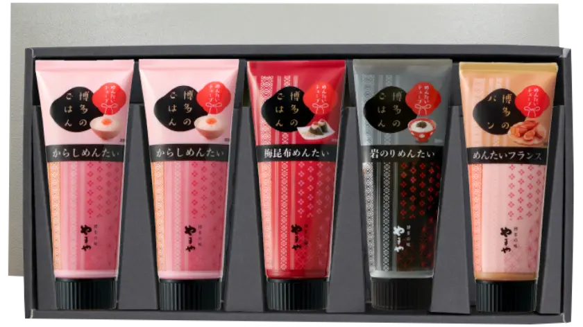 めんたいチューブ５本セット【箱入り】