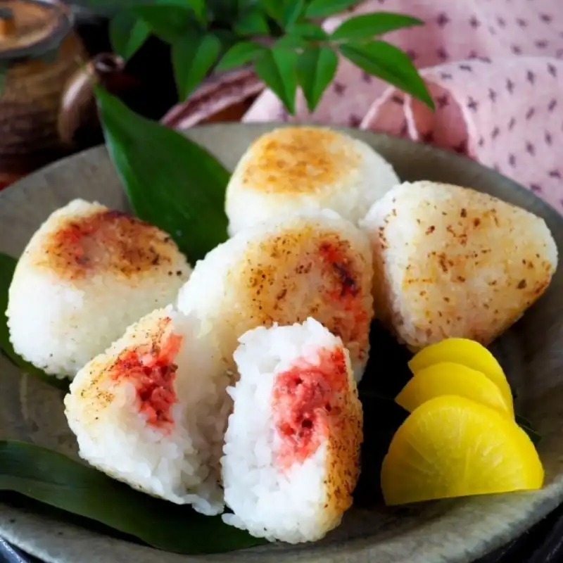 明太昆布焼きおにぎり