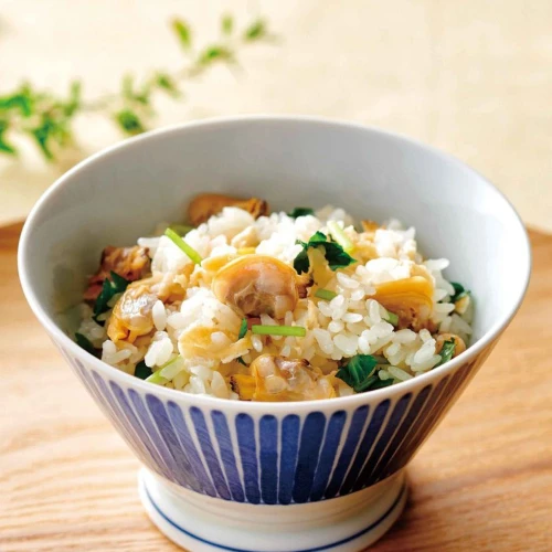 だしパックで炊飯