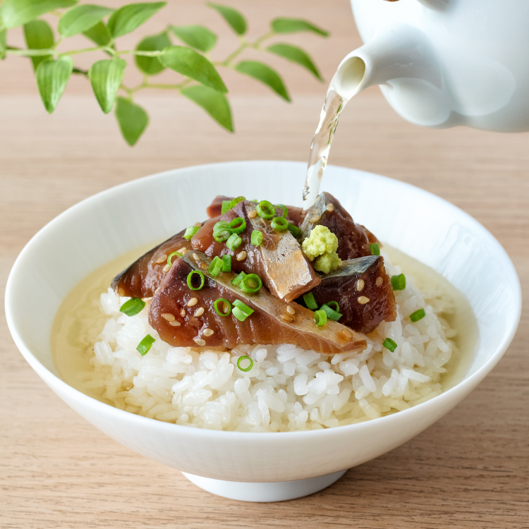 うまだしを使ってお茶漬けにも