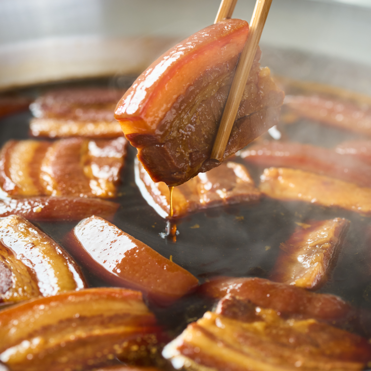 長崎伝統の濃厚な角煮