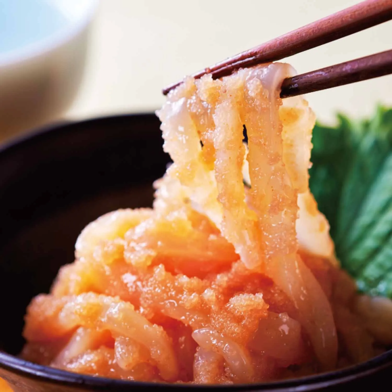 明太子といか2つの海の幸が織りなす食感と味わい