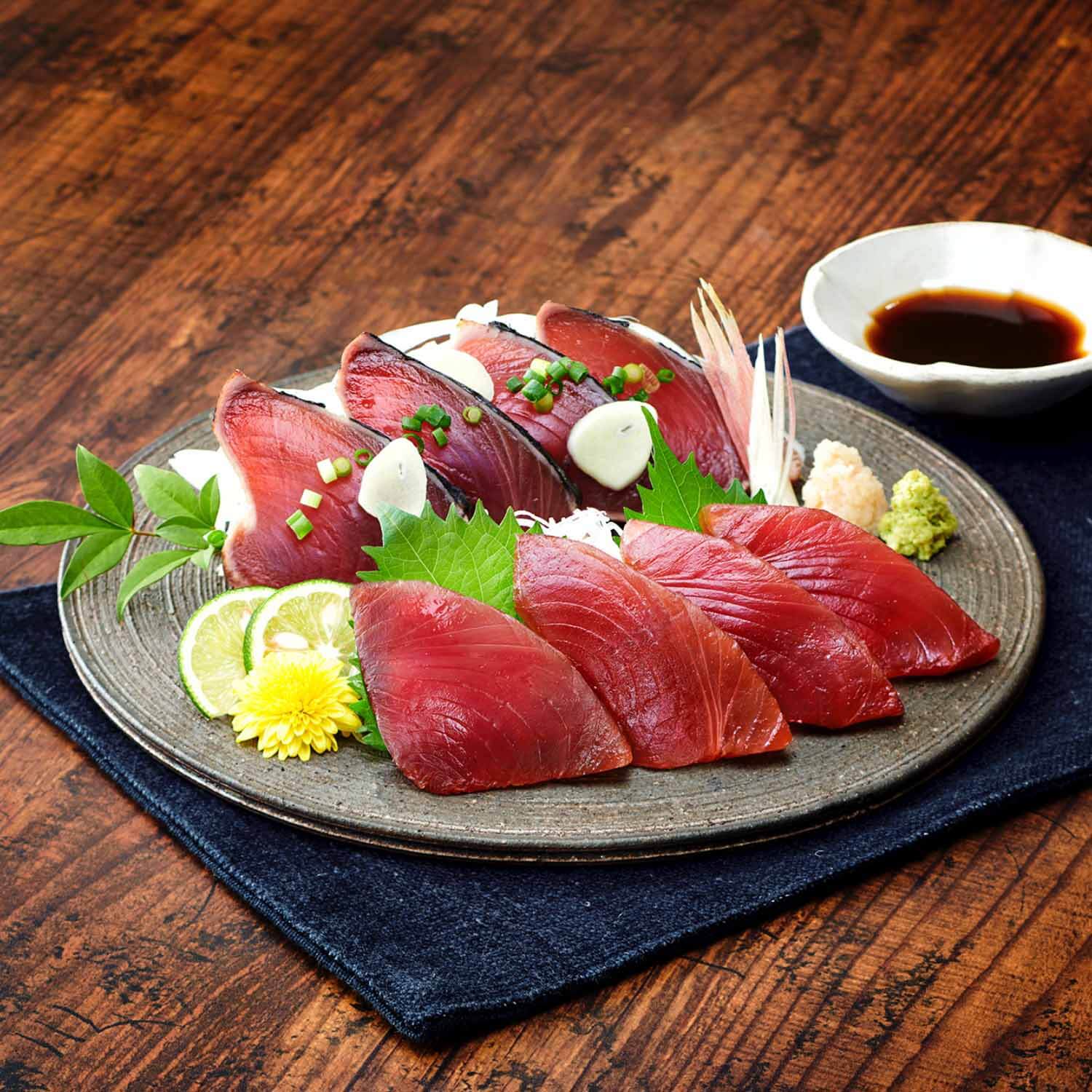 ぶえん鰹たたき・刺身食べ比べセット